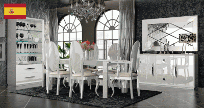 Dining Room Furniture Modern Dining Room Sets Carmen White Dining Room