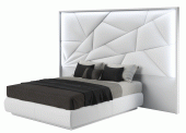 Bedroom Furniture Beds Majesty King size Bed w/light
