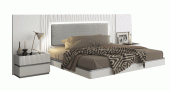 Bedroom Furniture Beds Marina White King size Bed