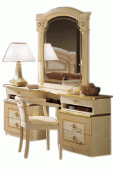 Bedroom Furniture Dressers and Chests Aida Ivory Vanity Dresser