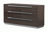 Bedroom Furniture Dressers and Chests Kroma SILVER Single dresser