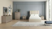 Bedroom Furniture Beds 48" Haifa 48" Bed with Nora Casegoods