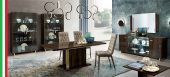 Dining Room Furniture Modern Dining Room Sets Volare Dining room Dark Walnut
